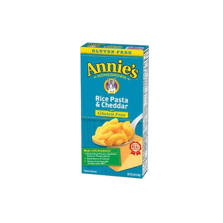 Annies Annie's Gluten Free Cheddar Macaroni & Cheese Pasta 6 oz. Box, PK12 13562-61001